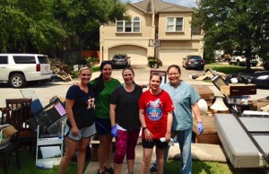 Tere Skeen, second from right, and her Harvey Heroes.